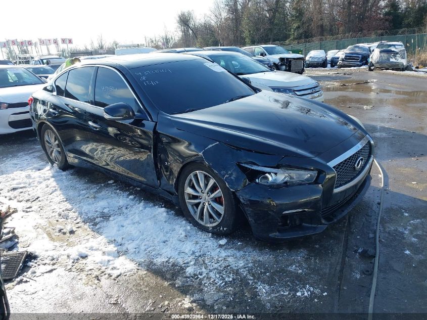 2015 Infiniti Q50 Premium VIN: JN1BV7AP9FM346051 Lot: 43923964