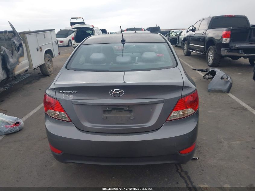 2013 Hyundai Accent Gls VIN: KMHCT4AE7DU485320 Lot: 43923972