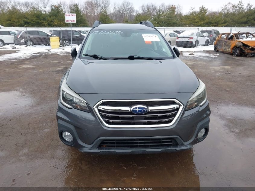 2019 Subaru Outback 2.5I Premium VIN: 4S4BSAFC4K3304651 Lot: 43923974