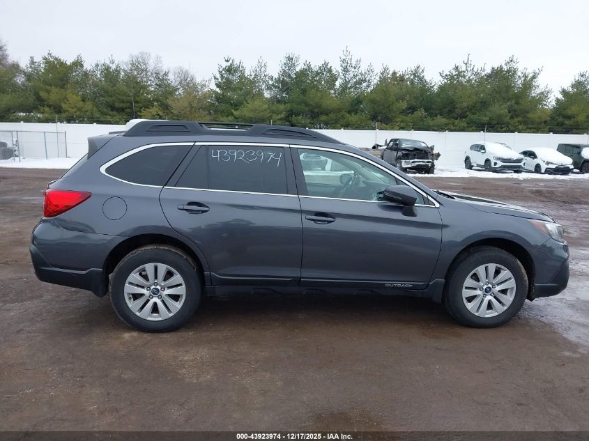 2019 Subaru Outback 2.5I Premium VIN: 4S4BSAFC4K3304651 Lot: 43923974