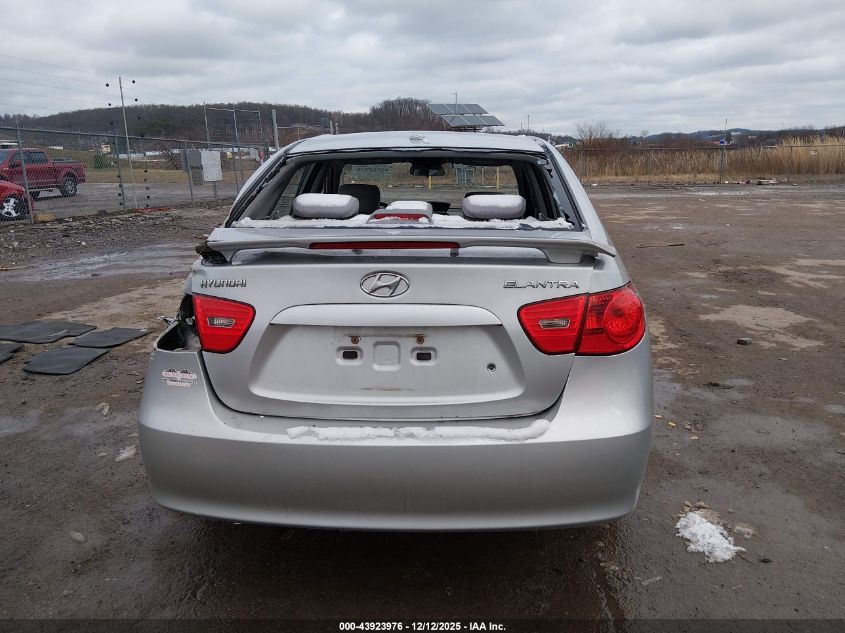 2009 Hyundai Elantra Gls VIN: KMHDU46D69U598037 Lot: 43923976