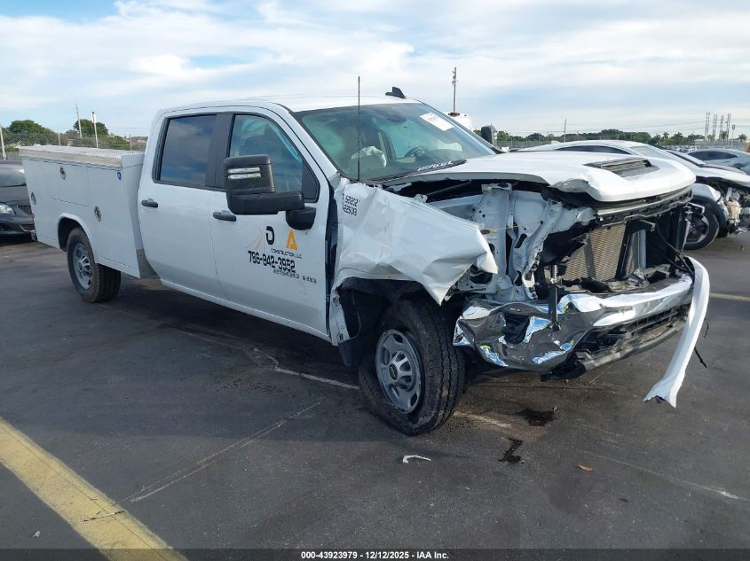 CHEVROLET SILVERADO 2500 4WD LONG BED WORK TRUCK