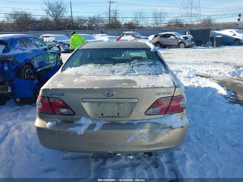 2002 Lexus Es 300 VIN: JTHBF30G420076845 Lot: 43923991