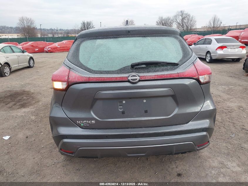 2022 Nissan Kicks S VIN: 3N1CP5BV4NL509942 Lot: 43924014
