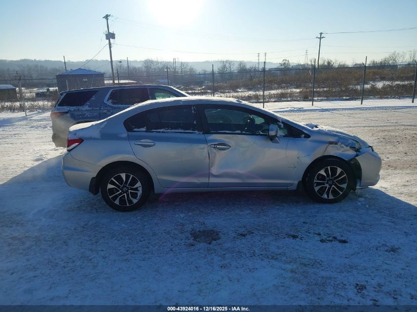 2015 Honda Civic Ex VIN: 19XFB2F84FE022029 Lot: 43924016