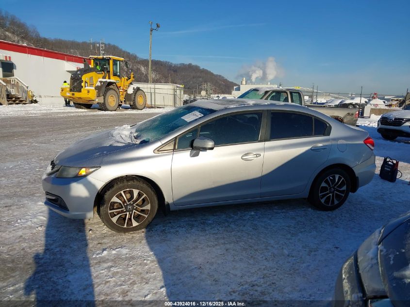 2015 Honda Civic Ex VIN: 19XFB2F84FE022029 Lot: 43924016