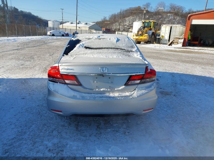 2015 Honda Civic Ex VIN: 19XFB2F84FE022029 Lot: 43924016