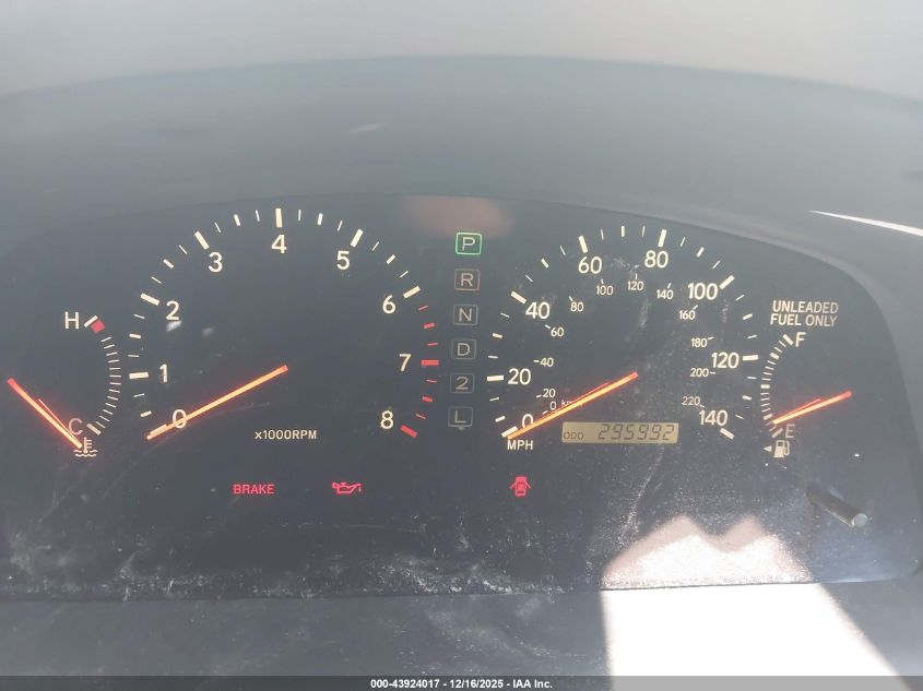 2001 Lexus Es 300 VIN: JT8BF28G415106233 Lot: 43924017