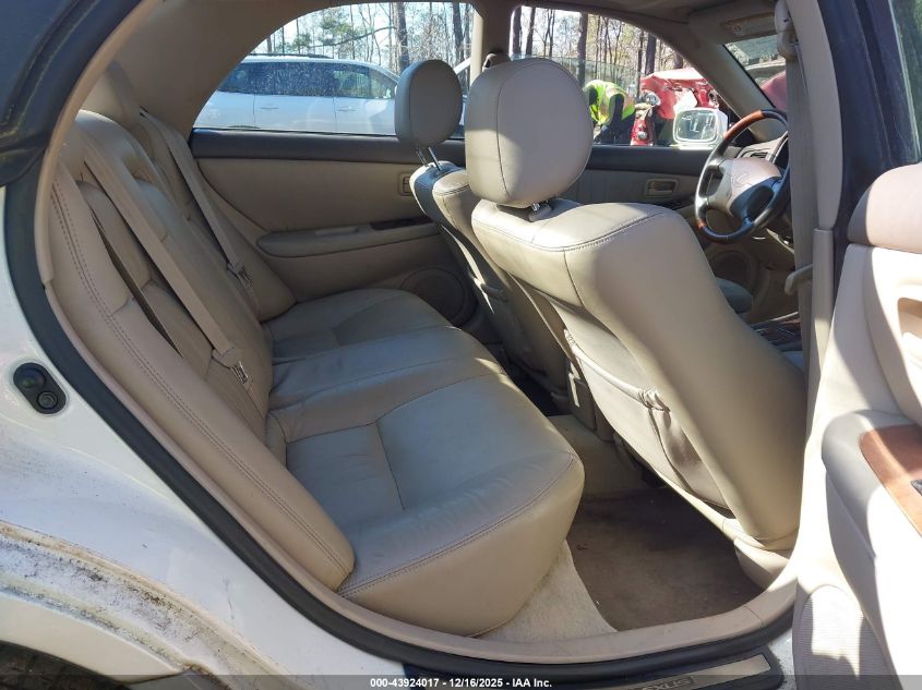 2001 Lexus Es 300 VIN: JT8BF28G415106233 Lot: 43924017