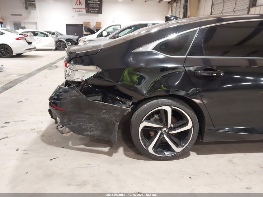 2018 Honda Accord Sport VIN: 1HGCV1F33JA098931 Lot: 43924053