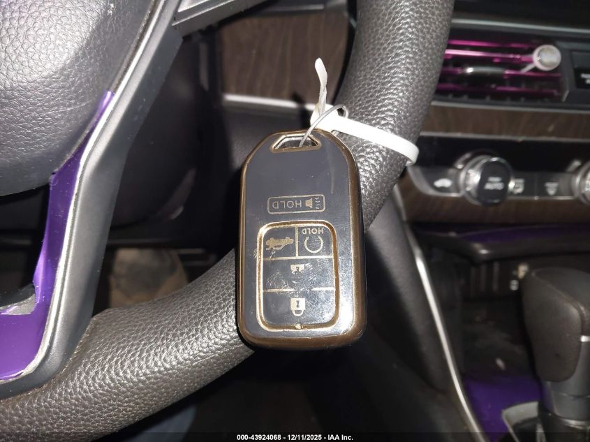 2019 Honda Accord Ex VIN: 1HGCV1F45KA033850 Lot: 43924068