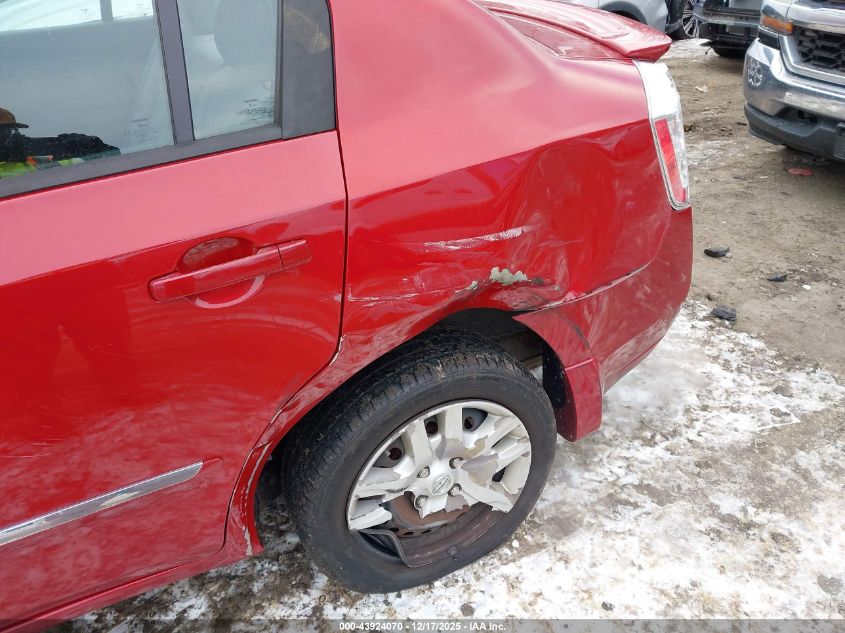 2012 Nissan Sentra 2.0 S VIN: 3N1AB6AP7CL649799 Lot: 43924070