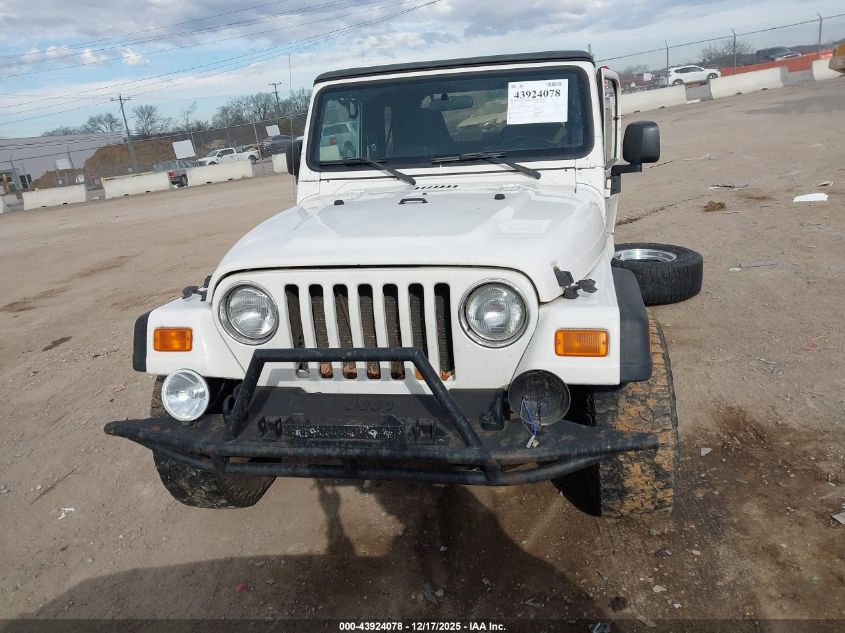 2005 Jeep Wrangler Sport VIN: 1J4FA49S35P343400 Lot: 43924078