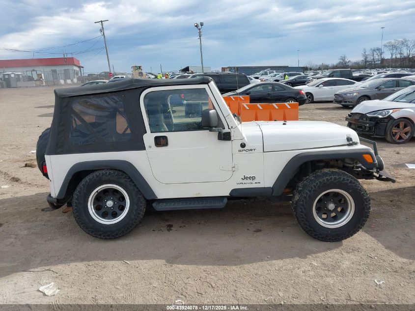 2005 Jeep Wrangler Sport VIN: 1J4FA49S35P343400 Lot: 43924078
