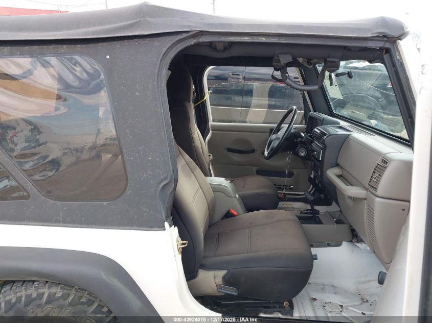 2005 Jeep Wrangler Sport VIN: 1J4FA49S35P343400 Lot: 43924078