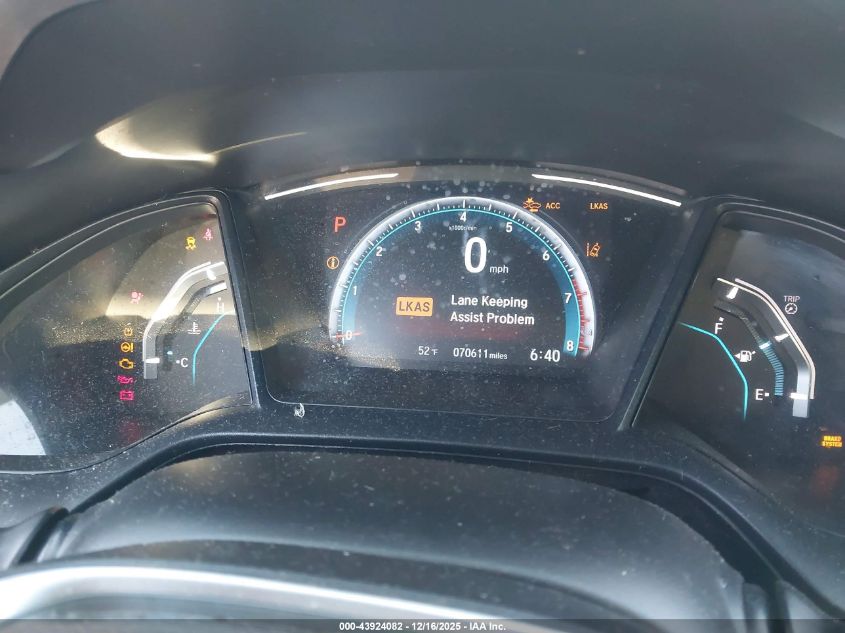 2019 Honda Civic Lx VIN: 2HGFC2F62KH517194 Lot: 43924082