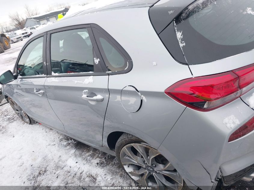 2020 Hyundai Elantra Gt N Line VIN: KMHH55LC4LU145719 Lot: 43924090