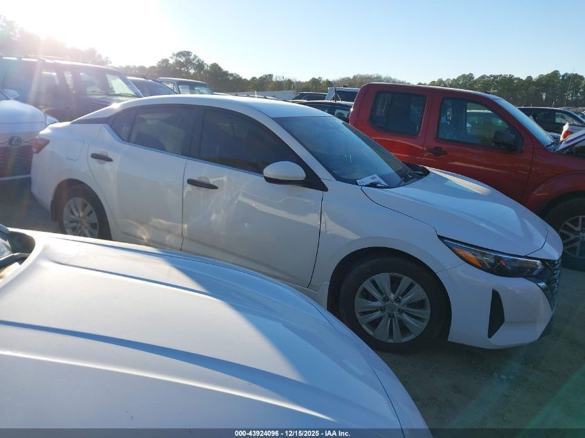 2024 Nissan Sentra S Xtronic Cvt VIN: 3N1AB8BV4RY246111 Lot: 43924096