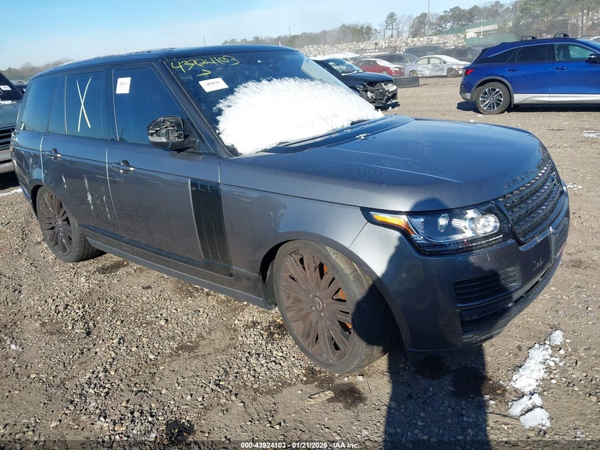 2017 Land Rover Range Rover 3.0L V6 Supercharged Hse