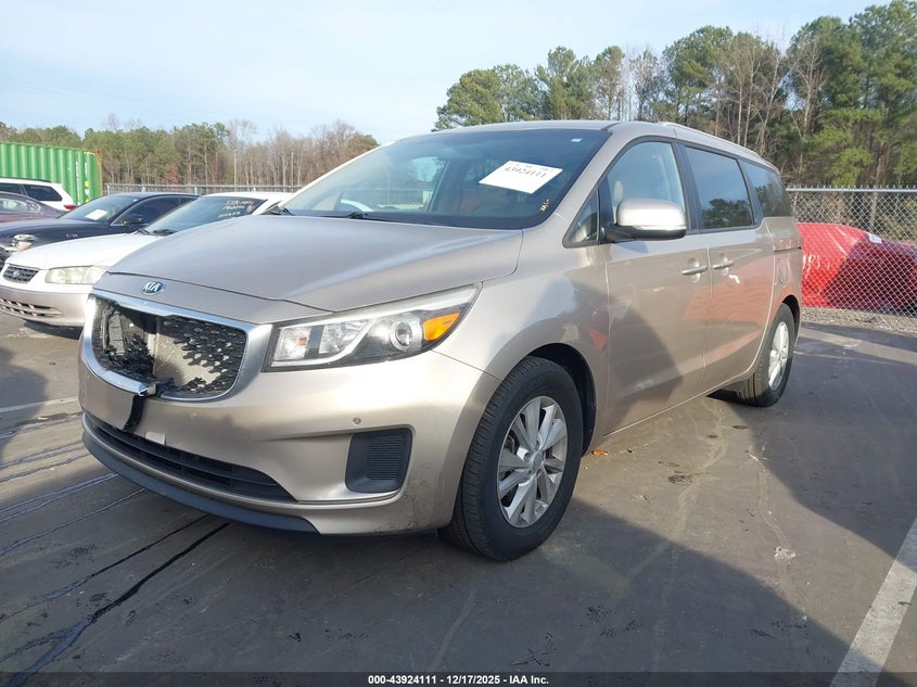 2016 Kia Sedona Lx