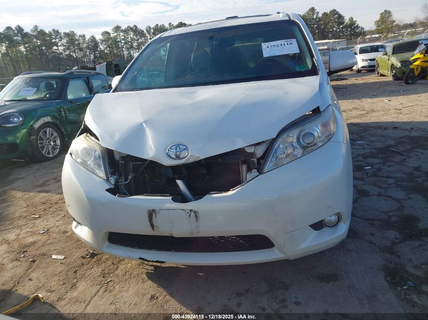 2014 Toyota Sienna Limited 7 Passenger VIN: 5TDDK3DCXES075133 Lot: 43924118