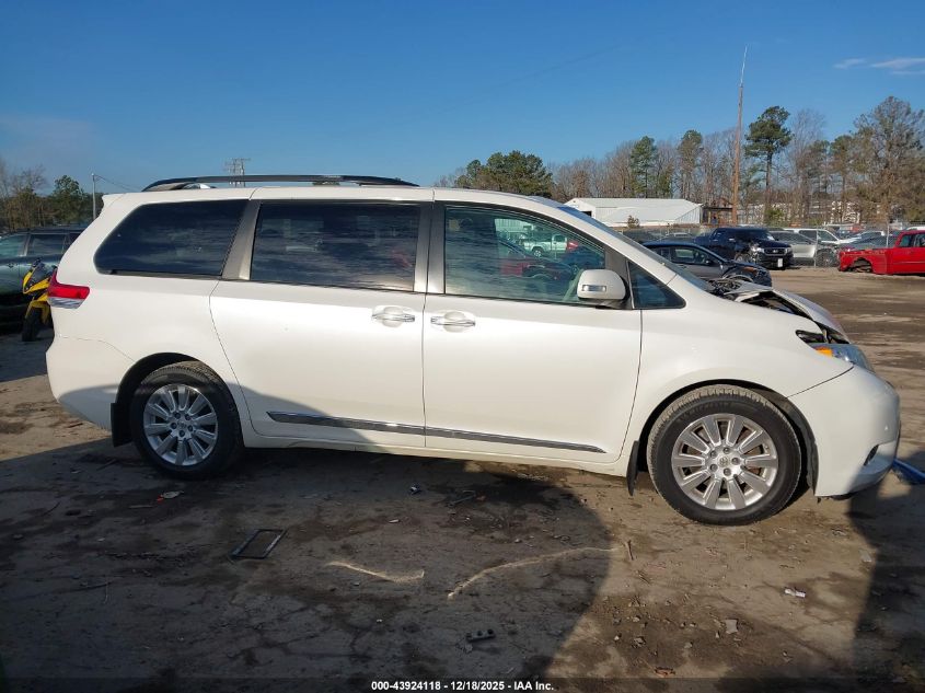 2014 Toyota Sienna Limited 7 Passenger VIN: 5TDDK3DCXES075133 Lot: 43924118