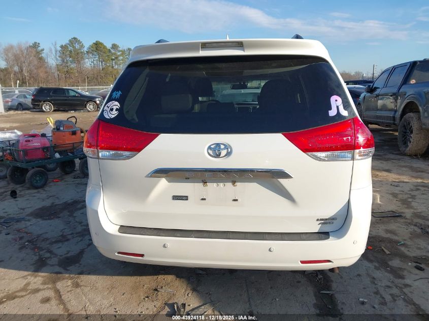 2014 Toyota Sienna Limited 7 Passenger VIN: 5TDDK3DCXES075133 Lot: 43924118