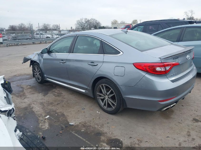 2017 Hyundai Sonata Sport 2.0T VIN: 5NPE34AB0HH580692 Lot: 43924120