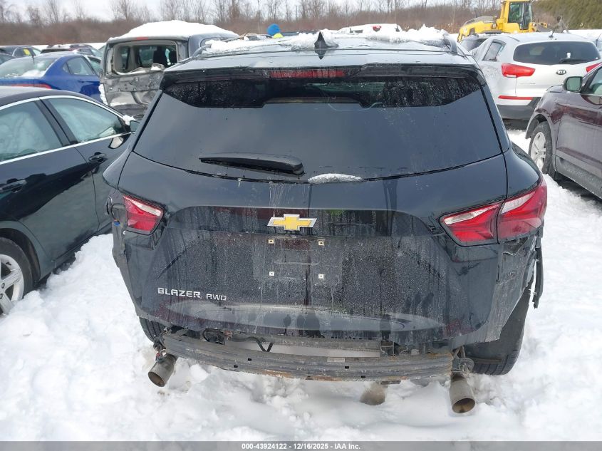 2020 Chevrolet Blazer Awd 2Lt VIN: 3GNKBHR45LS696995 Lot: 43924122