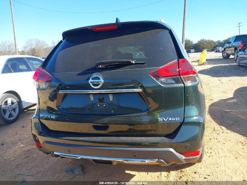 2020 Nissan Rogue Sv Intelligent Awd VIN: 5N1AT2MV0LC760487 Lot: 43924125