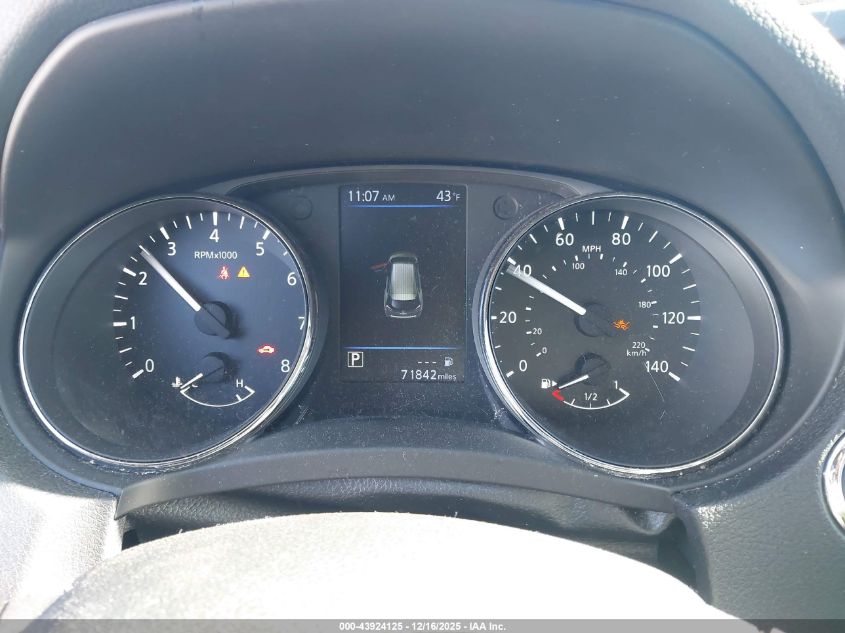 2020 Nissan Rogue Sv Intelligent Awd VIN: 5N1AT2MV0LC760487 Lot: 43924125