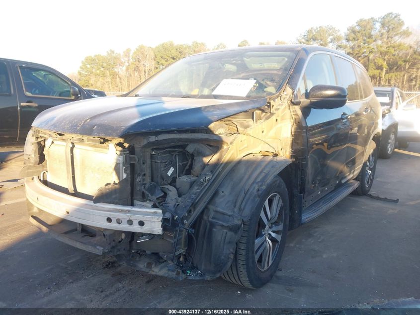 2016 Honda Pilot Ex-L VIN: 5FNYF5H89GB006416 Lot: 43924137