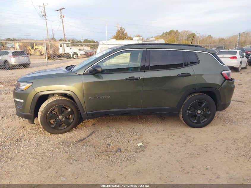 2019 Jeep Compass Sport Fwd VIN: 3C4NJCABXKT731254 Lot: 43924150