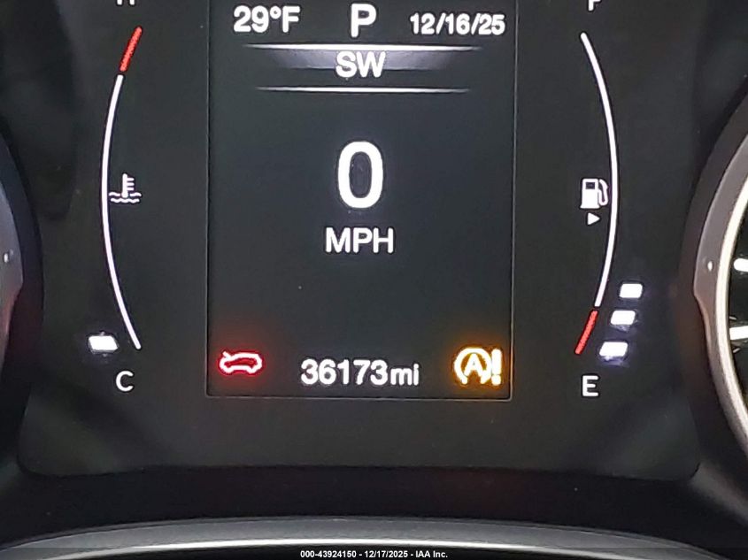 2019 Jeep Compass Sport Fwd VIN: 3C4NJCABXKT731254 Lot: 43924150