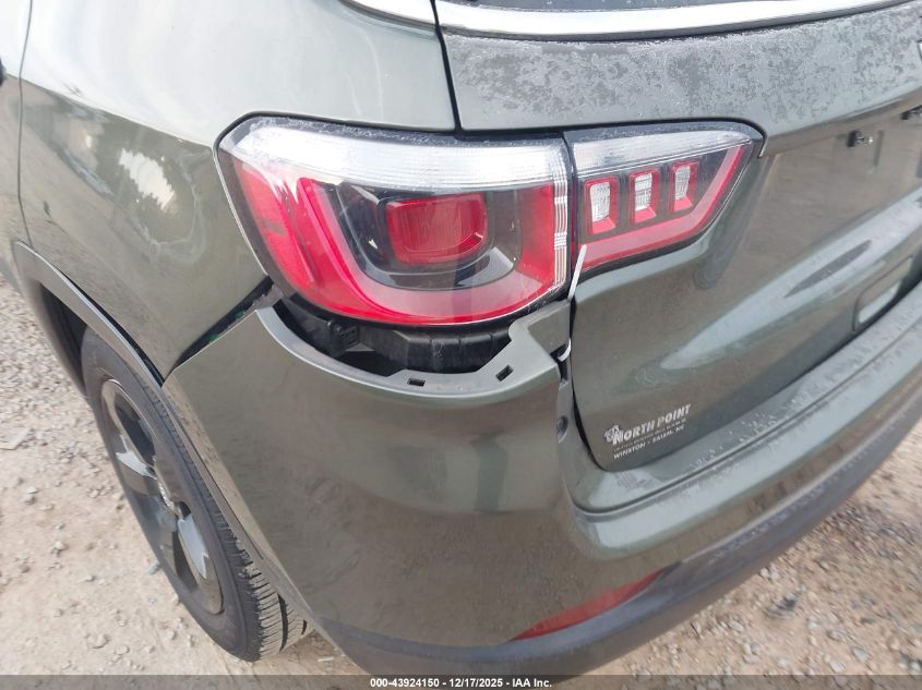 2019 Jeep Compass Sport Fwd VIN: 3C4NJCABXKT731254 Lot: 43924150