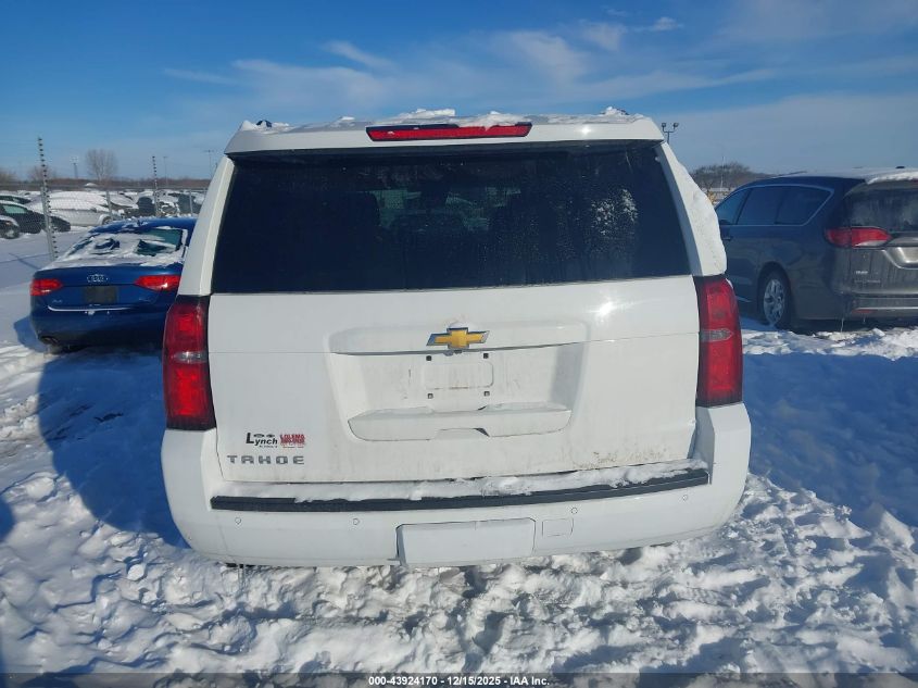2017 Chevrolet Tahoe Lt VIN: 1GNSKBKC8HR296857 Lot: 43924170