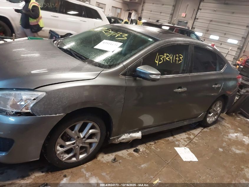 2015 Nissan Sentra Sr VIN: 3N1AB7AP9FY308966 Lot: 43924173