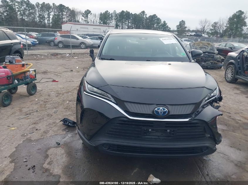 2021 Toyota Venza Le VIN: JTEAAAAH4MJ078997 Lot: 43924180