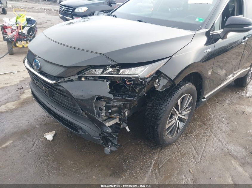 2021 Toyota Venza Le VIN: JTEAAAAH4MJ078997 Lot: 43924180