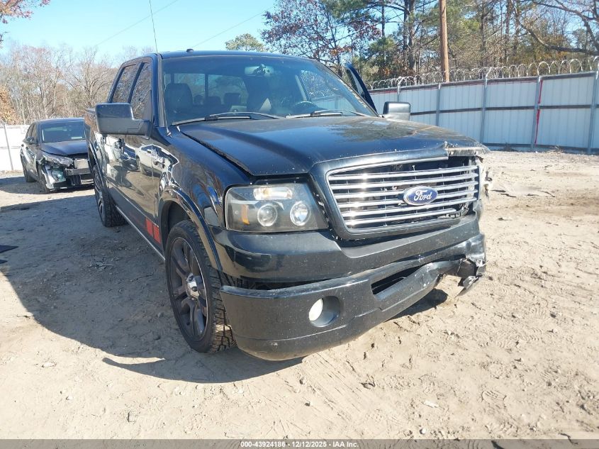 2007 Ford F-150 Lariat VIN: 1FTRW12537FB38191 Lot: 43924186