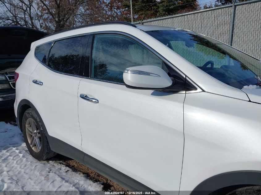 2017 Hyundai Santa Fe Sport 2.4L VIN: 5NMZUDLB0HH051803 Lot: 43924187