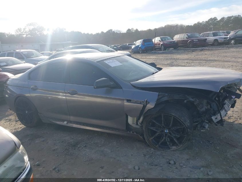 2015 BMW 640I Gran Coupe VIN: WBA6A0C54FD318944 Lot: 43924192