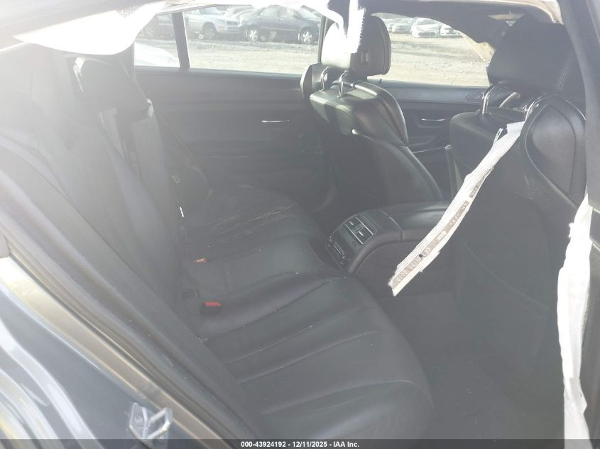 2015 BMW 640I Gran Coupe VIN: WBA6A0C54FD318944 Lot: 43924192