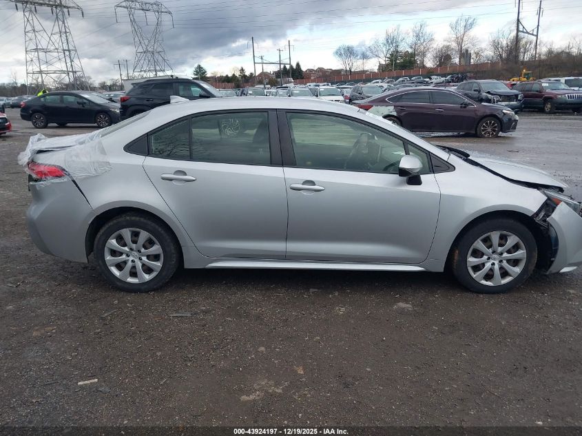 2020 Toyota Corolla Le VIN: JTDEPRAE8LJ045315 Lot: 43924197