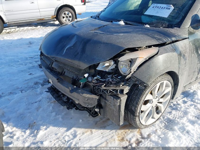 2012 Hyundai Veloster Base W/Gray VIN: KMHTC6AD3CU076152 Lot: 43924198