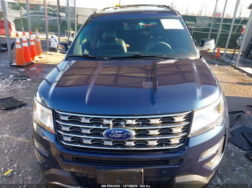 2016 Ford Explorer Xlt VIN: 1FM5K8D89GGA16709 Lot: 43924202