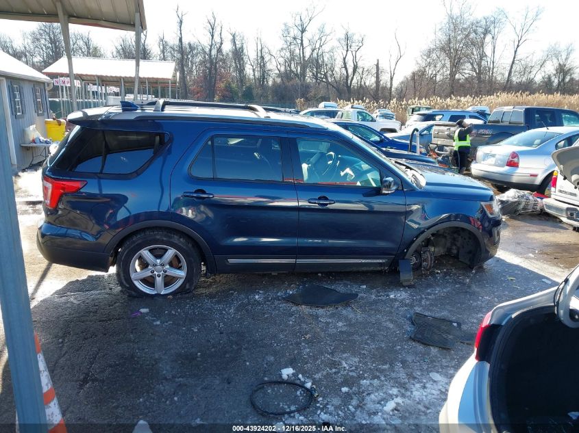 2016 Ford Explorer Xlt VIN: 1FM5K8D89GGA16709 Lot: 43924202
