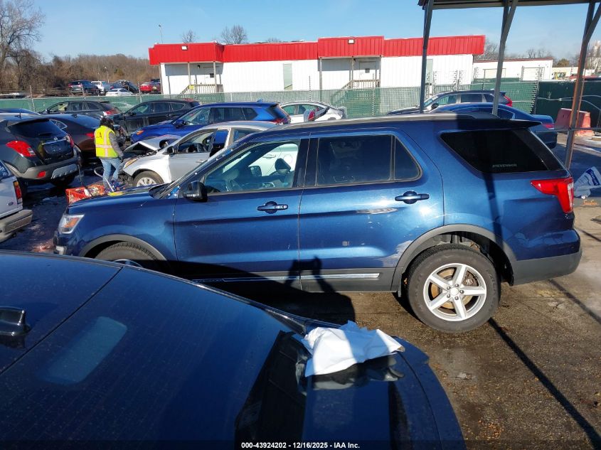 2016 Ford Explorer Xlt VIN: 1FM5K8D89GGA16709 Lot: 43924202