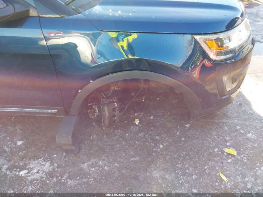 2016 Ford Explorer Xlt VIN: 1FM5K8D89GGA16709 Lot: 43924202