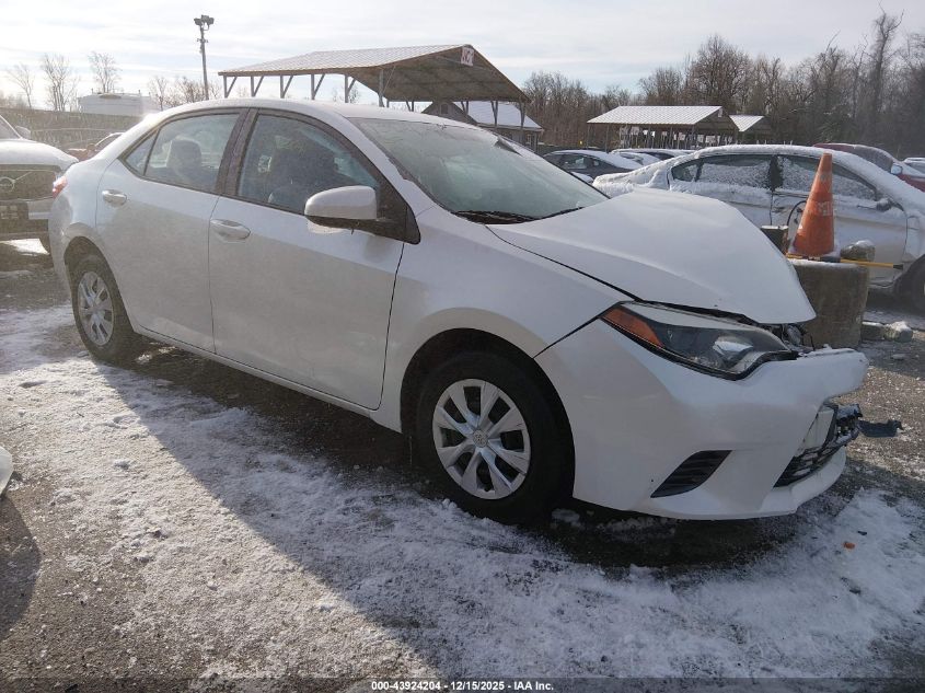 TOYOTA COROLLA LE ECO